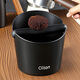 CLITON coffee grounds bucket household Italian coffee machine waste powder residue thickened knocking slag bucket storage slag box mini plastic slag bucket