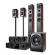 
Shanshui (SANSUI) F5 Home Cinema 5.1 Channel Combination Audio Set Floor-standing Surround Audio Stereo Surround Effect Home Audio Supports Decoding F8 Exclusive Edition [High-end Wireless Amplifier 10A]
