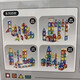 Bloque de construcción de lámina magnética Ventana de color Bola Montética Magnet Magnetic Succión Magnética Juguete de piedra que absorbe el hierro para niños 3527 Hongxing Magnetic Sheet 163pcs