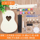 Ibanez Ukulele DIY kleine Gitarrenhandgefertigte Materialbeutel 21 Zoll rund + Pigment 21 Zoll