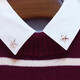 Shiyun men's light luxury suit brooch gold-plated simple corsage shirt collar button-down collar pin five-pointed star badge cufflinks gold 2 velvet box