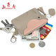 Xiao yinxiong (xiaoinggbear) Mini Elefant Brieftasche Ultra-dünne Kopfschicht Cowide Kuhmünze Schlüsselbeutel Aufbewahrungsbeutel Echtes Ledermünzen Brieftasche weiblich süßes hellgrün