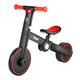 Hape Children's Tricycle, Balance Bike, Two-in One Foam Tire, regalo para niños y niñas, Balance de equilibrio multifuncional 1.5-5y, negro