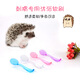 OIMG African Mini Hedgehog Bath Brush, Soft Brush, Rabbit Guinea Pig Brush, Hedgehog Supplies Small Brush, Random Colors
