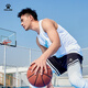 Kelme (Kelme) ärmelloses Weste Männer Basketball Uniform Frühling atmungsaktives T-Shirt-Weste Running Fitness Sportsweste weiß S