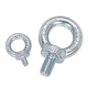 JINGGONG national standard galvanized lifting eye screw GB825 German standard marine mold ring ear lifting bolt M6M8M10M12M14 national standard M12 (recommended load bearing 0.5 tons) (2 pieces)