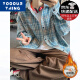
YOOOURTHING American retro plaid shirt men's long-sleeved spring, autumn and winter plus velvet thickened loose couple versatile casual shirt jacket CJ9734-Yellow plaid plus velvet M (recommended 90-110Jin [Jin equals 0.5 kg])