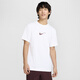 耐克（NIKE）官方HYVERSE DRI-FIT男子防晒速干短袖上衣夏季T恤HV4882 100白/鲜亮勃艮第酒红/银 3XL