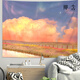 XMSJ bedside background cloth feels light and luxurious simple hanging cloth bedroom wall cloth dormitory bedside decoration room wall mural 1583 (velvet cloth) collection 150 height * 200 width CM (exclusive installation package)
