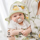 Manxi (EMXEE) baby quilt with spring and summer newborn baby quilt with four seasons pure cotton scarf can go out Pear Garden 90*90cm