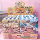 NOUVEAU SANRIO KULOMI Large Blind Sag Student Pinellerie Set Blind Box Sticky Note Book Neutral stylo cadeau 5012 SANRIO BLID BAG [Box Shot 8 sacs]