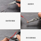 Weihan Weihan high carbon steel Black Forest pliers imported labor-saving needle nose pliers precision clamping shearing pliers 160mm-43533