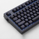 Belly spirit mk870 blackberry side engraving mechanical keyboard Bluetooth wired wireless Bluetooth customized computer game silent office [single mode] Obsidian + pure black side engraving keycap KTT tea shaft [Tianjin Oil]