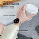 Smartphone 2025 New Watch GT5 Smart Watch para mujeres llamando a la pulsación de la presión arterial Pulsera deportiva Hebilla de plegado magnético - Gris claro