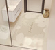 Mingruiju porte intérieur tapis diatom boue de boue de boue style d'entrée de sol d'entrée nat ultra-mince peut couper le tapis de sol de salle de bain absorber graphiquement de l'eau ~ nd ~ 7374 120 * 150cm