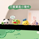 Qile desktop small ornaments cute healing to best friend girl boyfriend birthday gift computer car central control screen decoration ppa small animals (one set four)