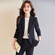 Pierre Cardin professional off-white suit suit for women small 2025 spring and autumn new work clothes slim temperament suit jacket off-white suit + pants M (recommended 86-96Jin Jin equals 0.5 kg)