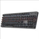 Logitech K845 Teclado mecánico de juegos con cable 104 tecla DIY Color Teclado E -Sports Panel de metal de pollo retroiluminado Panel de metal K845 - Fresa de crema fresa