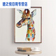 CLCEY数字油画 数字油画diy填充景花卉画画diy油彩画卡通动物手工水 1049木船 60*75带框(彩色画布)
