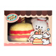 Miniso (Miniso) Line Puppy - Plüschkuchen -Ornamente Plüsch Puppenspielzeugkissen Puppenspielzeug, um Freundin Geburtstagsgeschenke zu geben