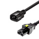 
Zhengchang Libo Huawei CE16804 power cord HVDC3 straight female-PDU-C20/C14 straight male-PI curved male/direct male C14-HVDC3 [1.5 square] 1.5m