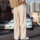 JEEP SPIRIT Jeep casual pants men's summer thin cotton and linen pants men's casual trousers Chinese men's clothing linen XL