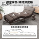 ANZ Japan imported high-end folding bed with wheels lunch break office nap lounge chair adult home hospital accompany 100 wide coffee color