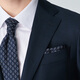 Angel Bird Suit Men's Suit Shopping Mall Same Style 2025 Spring New Men's Business Formal Wool Suit Pants Navy Blue 46 A(170/92) /Please note waist or pants