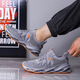 2025 Nouvelles chaussures décontractées Chaussures minces respirantes pour hommes Chaussures en maille tendance pour hommes chaussures de sport chaussures de lame chaussures noir et bleu 42