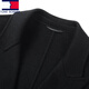 Tommy Kelly doppelseitiger leichter Luxusmantel für Männer über knielangen High-End-Russischen Business Wollmantel Tweed Windbreaker Jacke Männer schwarz m