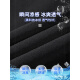 花花公子;PLAYBOY冰丝休闲裤男款夏季薄款坠垂感速干运动男裤宽松直筒夏天九分裤子 718黑色 4XL