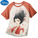 Disney Children's Pyjamas Little Boy Modal Dünner Sommerjunge mittel und große Kinder dreiteilige Heimkleidung Nezha Sommer Geschenk 1m-ST-12353 Match M 8 Größe (-110) C.