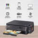 Canon 5340 Couleur Imprimante Petite copie d'impression Scanner Home Téléphone Home Wireless Photo INKERET INKET CANON 47 MODÈLE SELESS SELLES SÉRIE [AUTO Double face + WiFi sans fil + téléphone mobile + package 2