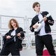 Test Brand 09061 Musik Passwort Smart Ukulele Mädchen Anfänger Anfänger Kindergitarre Kohlefaser Schwarz Frauen College -Stil Populele2 Schwarz