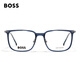 Hugo Boss Hugo Boss Retro Tortoisesell Square Frame Myopia Grasses Frame pour les hommes et les femmes pour correspondre aux objectifs de diplôme 1484 DTY