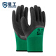 Les gants de protection du travail imprégnés par les travailleurs étoiles imprégnés de la colle, sans glissement, résistant à l'huile, à maintien du chantier de construction industriel gants de protection à 12 paiement XGS-J10