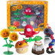 
Plant vs. Zombie Toys 2 Pea Shooter Model Figure Full Set Can Be Ejected Soft Dolls 6-10 Years Old Children's Toy Boy 686-1 (Coconut Cannon Set)