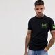 Emporio Armani Neu gedrucktes kurzärärmiges T-Shirt EA7 Herren-halbärmeliger purer Baumwollbasishemd Trendy Sommer Herren Top White 683 m