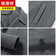 Hengyuanxiang otoño e invierno de estilo británico de estilo británico chaqueta de lana de lana larga de lana de doble cara traje de negocios de alta gama Collar gris [lana de lana de cachemira de doble cara] XL (180)