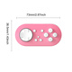 Momen magic gate mini wireless game controller wireless bluetooth game controller mobile page turning painting simulator suitable for Switch Android IOS mobile phone/PC light pink four-mode operation Switch/Android/Bluetooth/keyboard Switch mini controller
