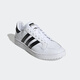 Clover (Adidas)TEAM COURT Low top Black and white Sports shoes Casual shoes Board shoes Men's shoes Women's shoes EG9734 36