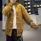 Adidas (adidas) Clover Jacket Men's y mujer Spring New Sportswear Sportswear Fashion Stand Collar Chaqueta JV9256 JZ9926 Roca Bronce Bronce China Tang Suit Hanfu One Size S