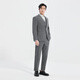 Lilang Shopping Mall Same Style Three-piece Suit Men's 2025 Spring Formal Suit Suit Peaked Collar Nine-Point Pants Version Dark Gray (25CXF161SA) 180A
