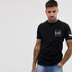 Emporio Armani Neu gedrucktes kurzärärmiges T-Shirt EA7 Herren-halbärmeliger purer Baumwollbasishemd Trendy Sommer Herren Top White 683 m