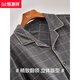 Hengyuanxiang Pyjamas Herren reines Baumwolldünne, atmungsaktive langärmelige Hauskleidung Frühling und Herbst Baumwolle Neue Männeranzug 16834 175/XL (vorgeschlagen 120-140jin [Jin gleich 0,5 kg]))