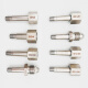 Daihu Acero inoxidable 316L Junta de cilindro G5/8 rosca externa W21.8 Adaptador inverso de ortodoncia 1/4NPT PRUEBA EXTERNA CGA679
