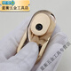 
Mekeje aluminum alloy handle cabinet door handle drawer wardrobe door wine cabinet simple Nordic door handle furniture hardware handle 6623-32 hole distance gold + black