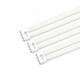 Guan'an fluorescent tube fluorescent bracket lamp double tube three primary color H-type four-pin plug supermarket classroom garage lighting 55W white light next day delivery