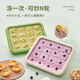 CHIGO (CHIGO) fried yogurt machine ice cream machine home frying ice machine children's DIY ice making machine home made fried milk ice board fried ice cream Internet celebrity fried ice plate artifact coconut milk white mandarin duck plate [26*21CM] 304 food grade ice shovel