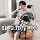 Qing Zhongqiao Pajamas Summer à manches courtes pour les adolescents en été mince été Casual Plus Fat plus Fat plus taille pour hommes Home Clothing 6623 Mignon Dog M Étudiant [80-120Jin [Jin est égal à 0,5 kg]]]